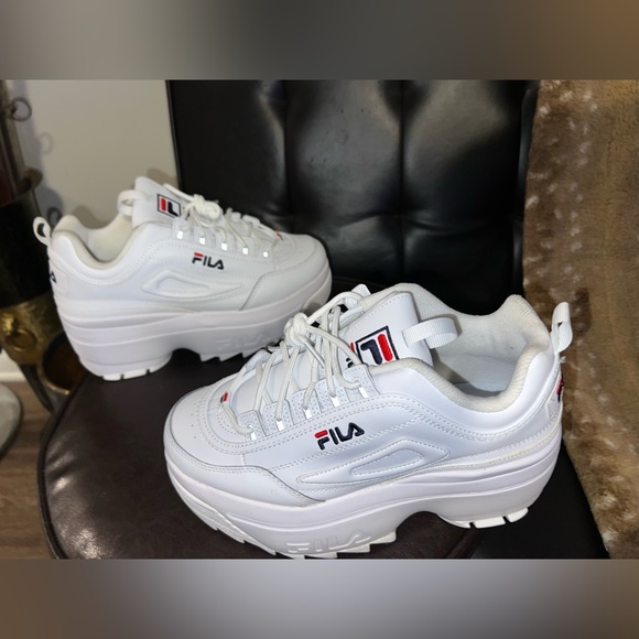 FILA DISRUPTOR 2 WEDGE premium sneakers size 10 - Picture 9 of 11